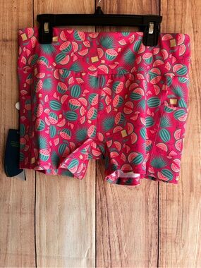 NWT William Murray Golf Seed Spitters Watermelon Pink Shorts Size Small